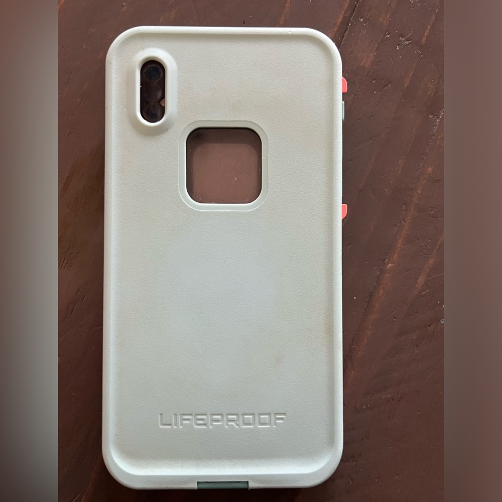 Life proof xs waterproof phone case teal